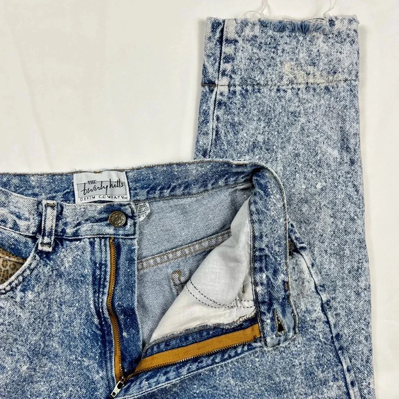 Vintage 80’s Patchwork Acid Wash Jeans - Picture 11 of 12